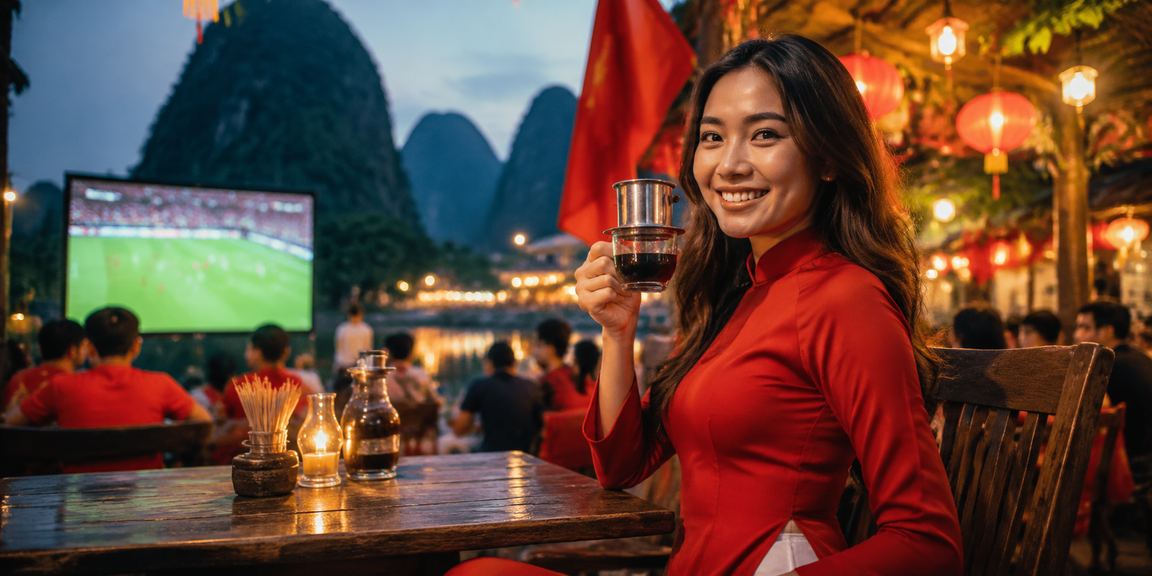 Người dùng kqsx theo dõi cược bóng đá trong không gian văn hóa Ninh Bình